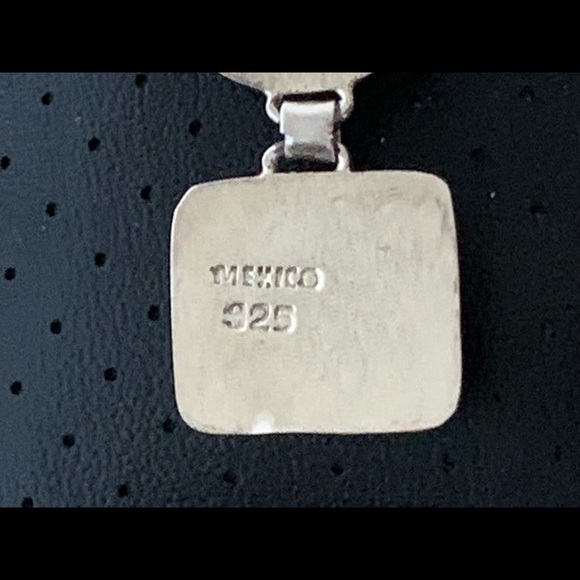 TAXCO VINTAGE 925 MEXICO STONE BRACELET - Picture 6 of 6